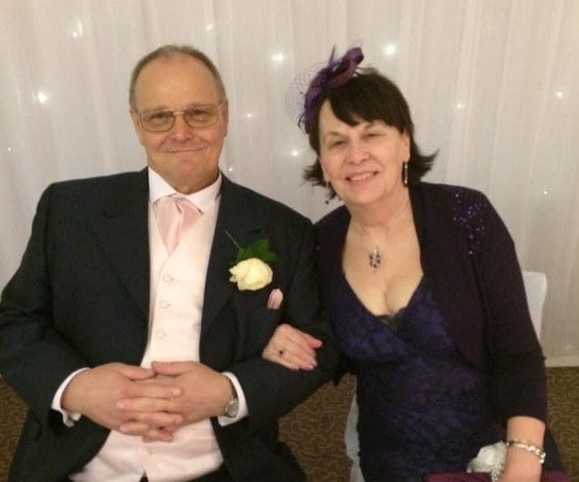 Family photograph of Barry and Megan Salt 