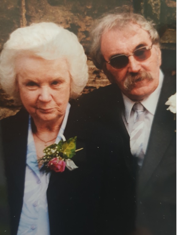 Mr Hopwood and his late wife