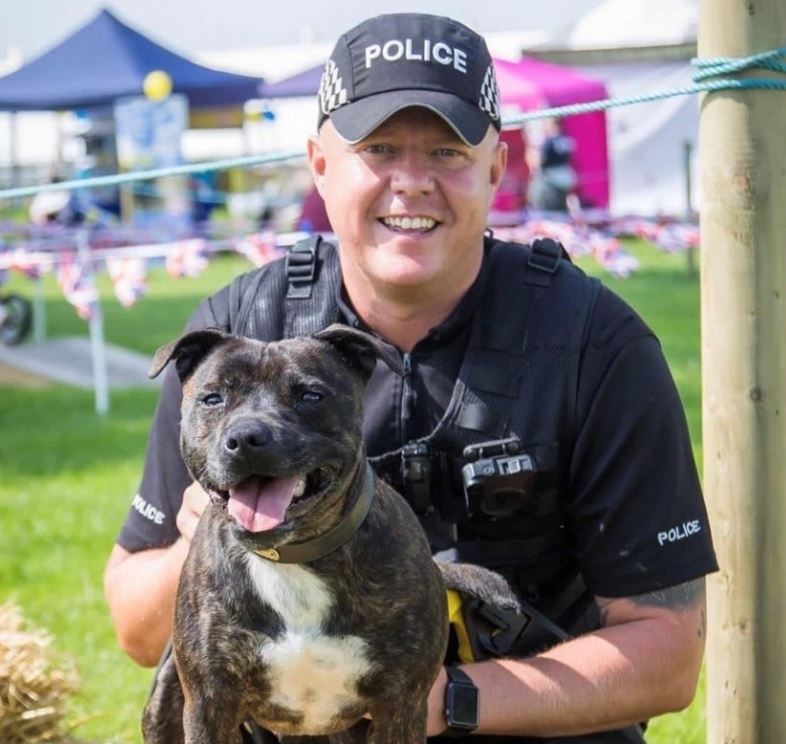 PC Tim Moss and PD Cooper