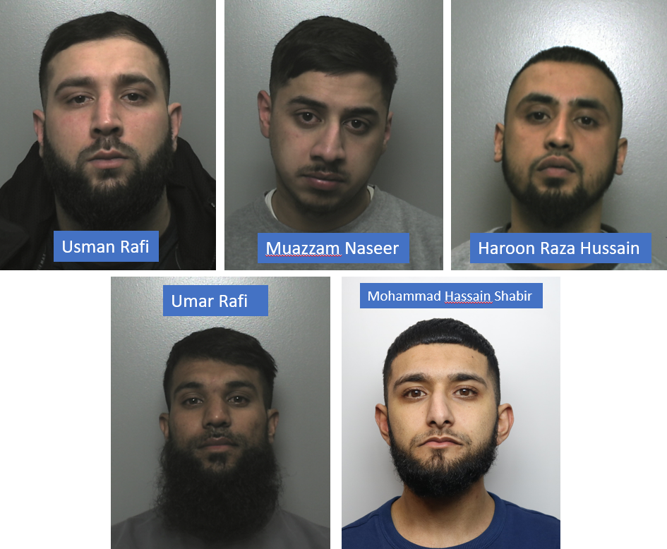 Photo of those jailed
