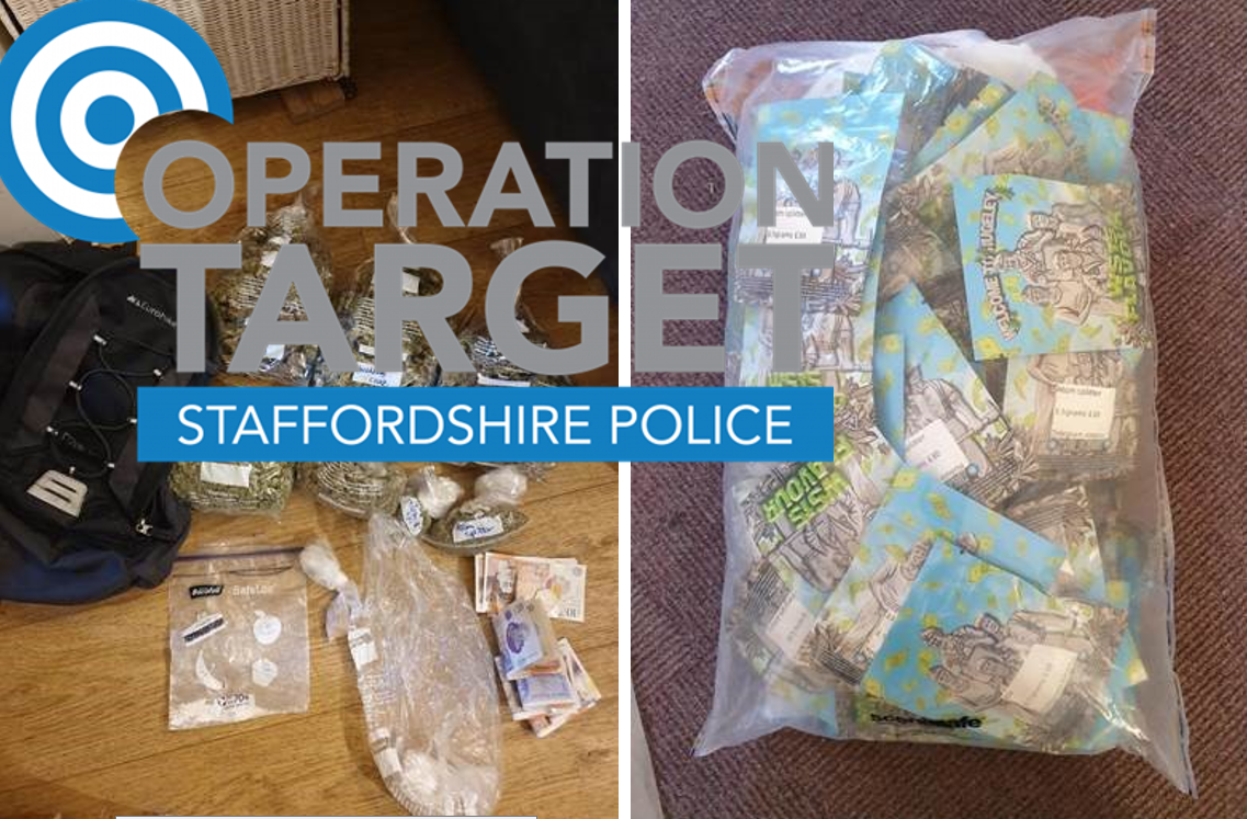 Images of the items seized