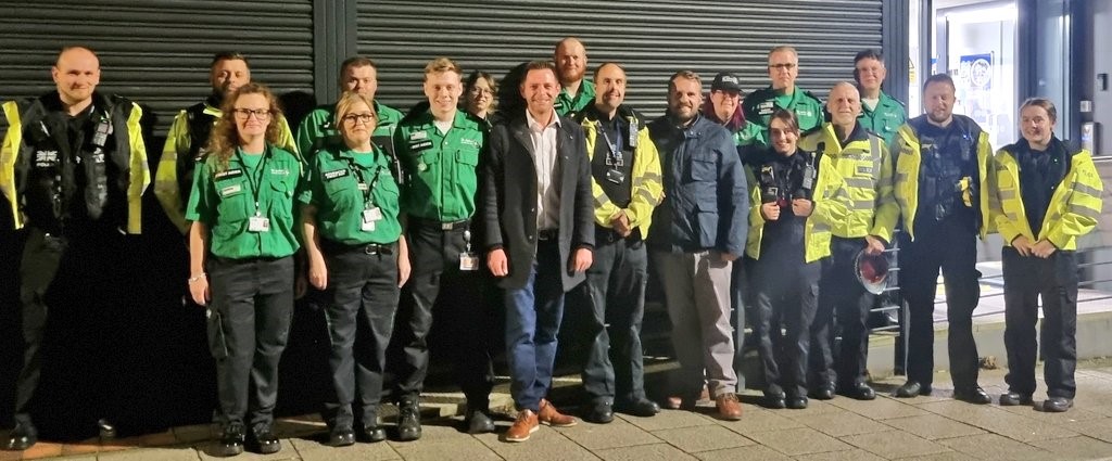 representatives from the Safer Nights initiative 