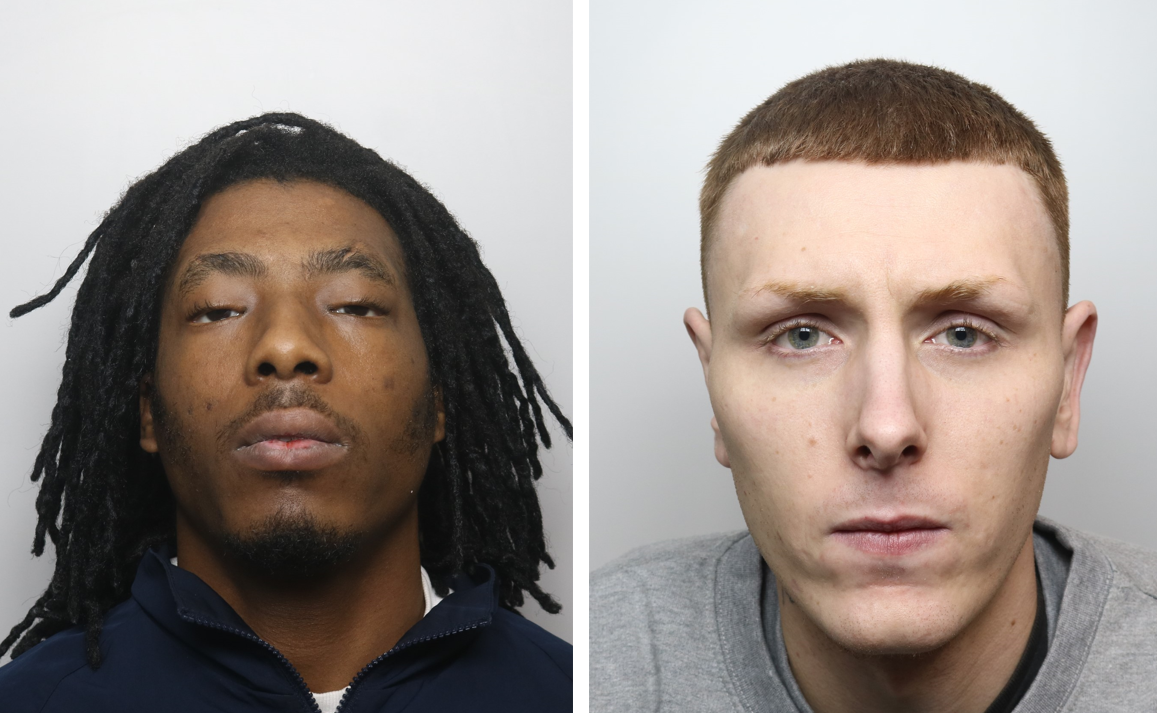 (Michael Davis (left) and Reece Chell (right))