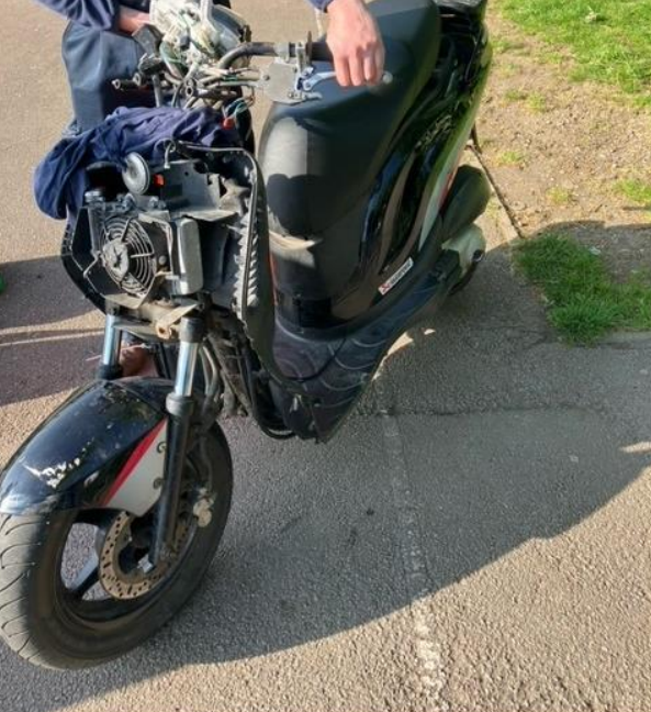 suspected stolen bike