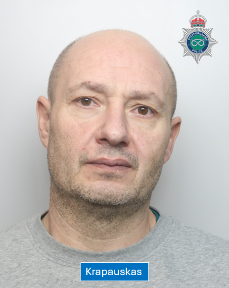 Tomas Krapauskas, aged 48, of Ilford, Essex