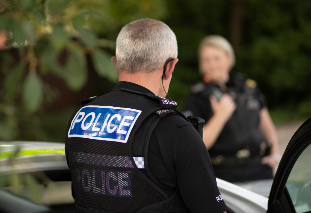 Police officer stock
