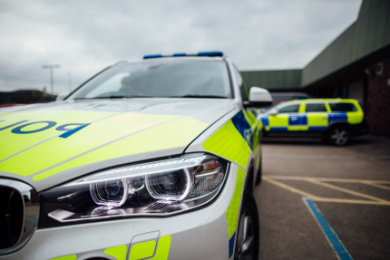police car