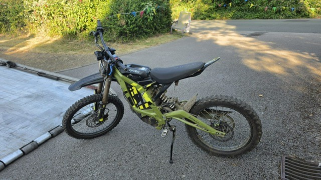seized e-bike