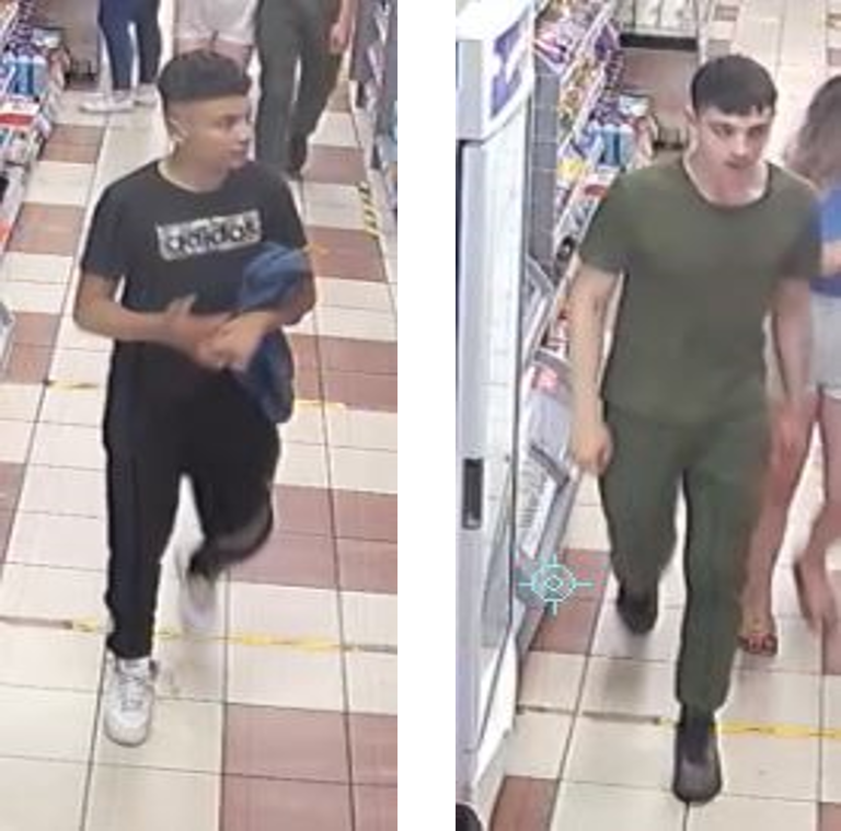 BP Garage - Tamworth CCTV Stills 