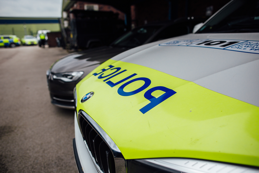 police car