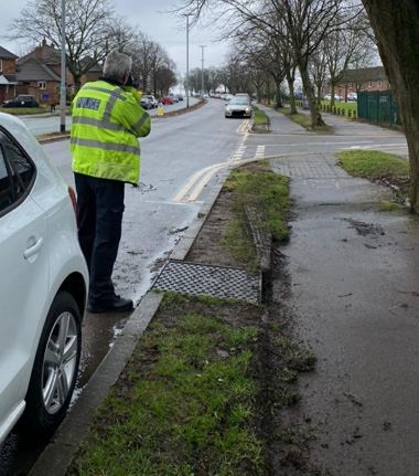 The operation on Hilton Rd