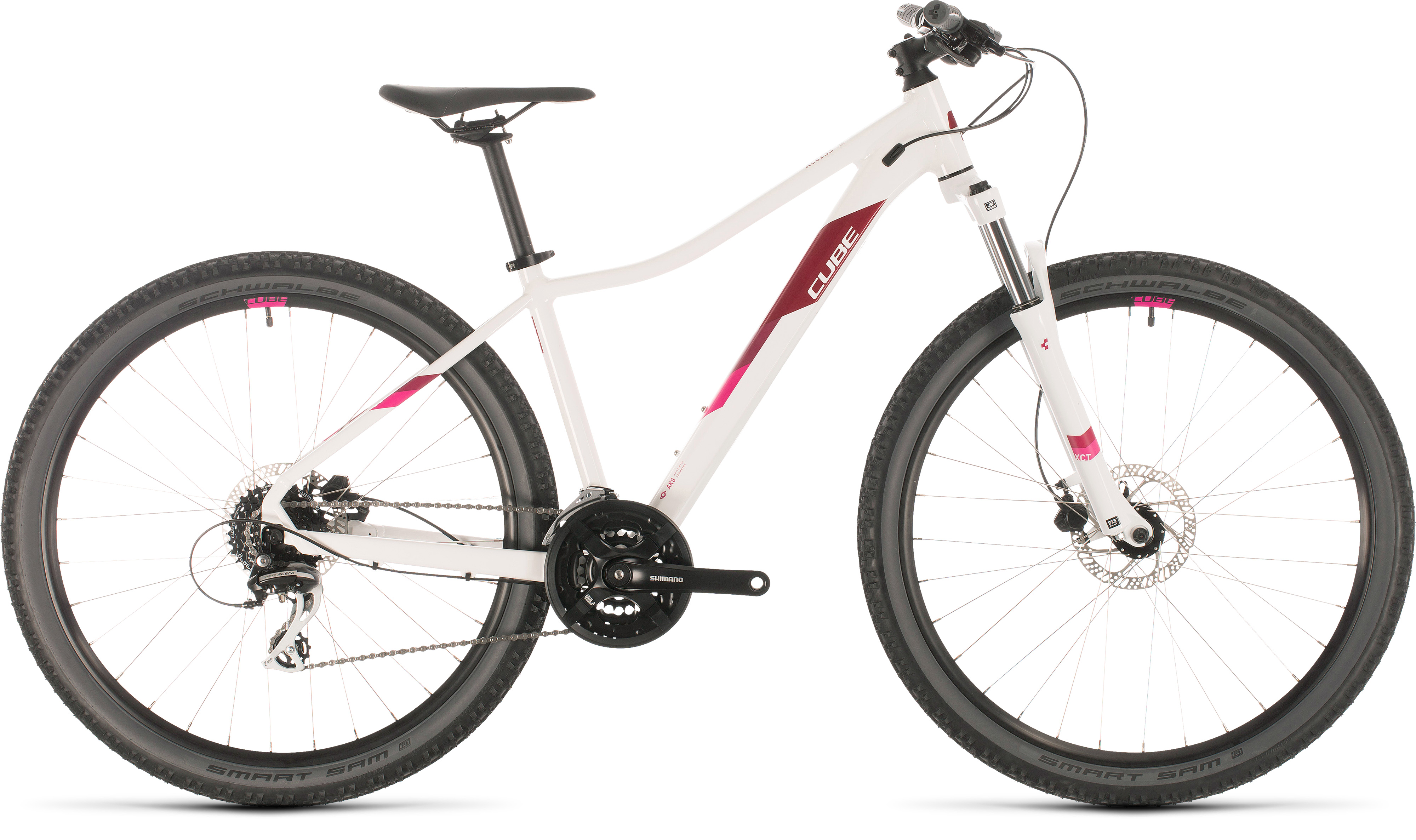 A CUBE mountain bike