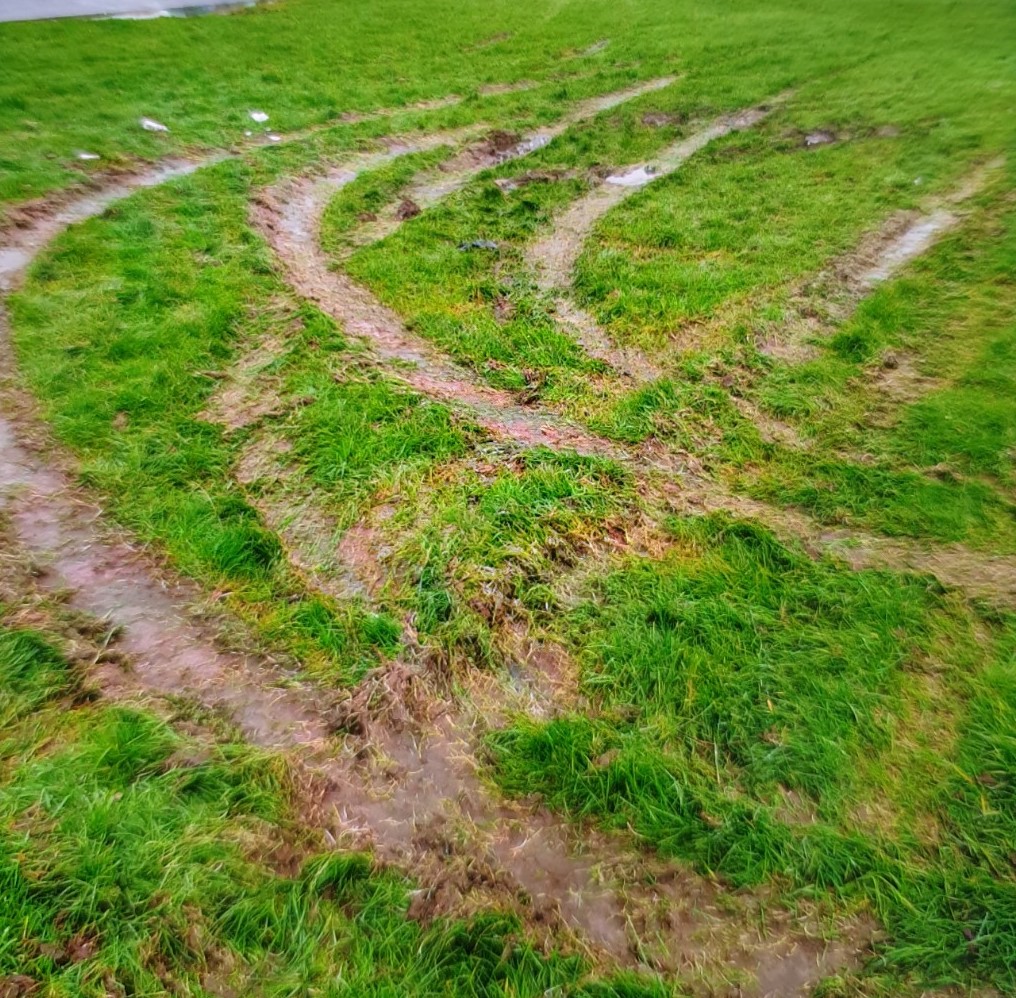 Damage caused in Sneyd Green