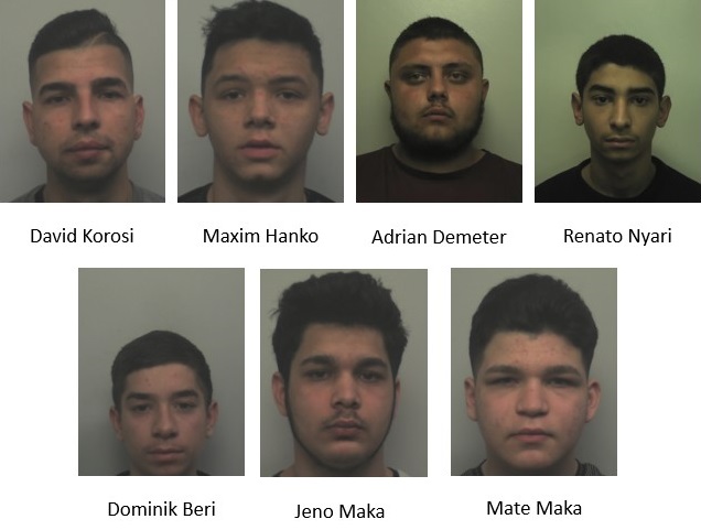 Seven defendants