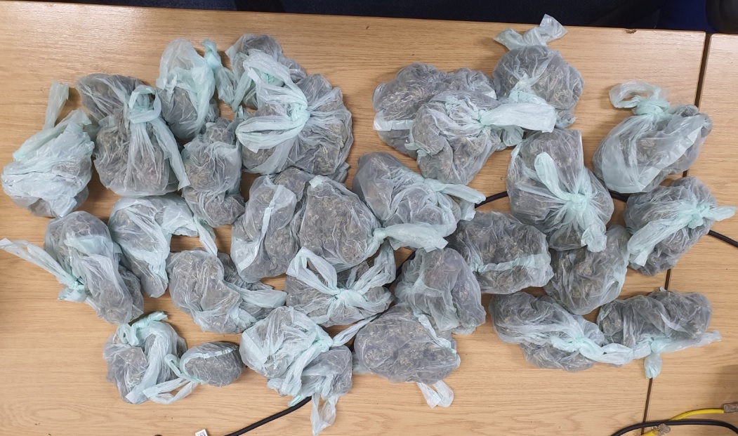 Image of drugs seized 