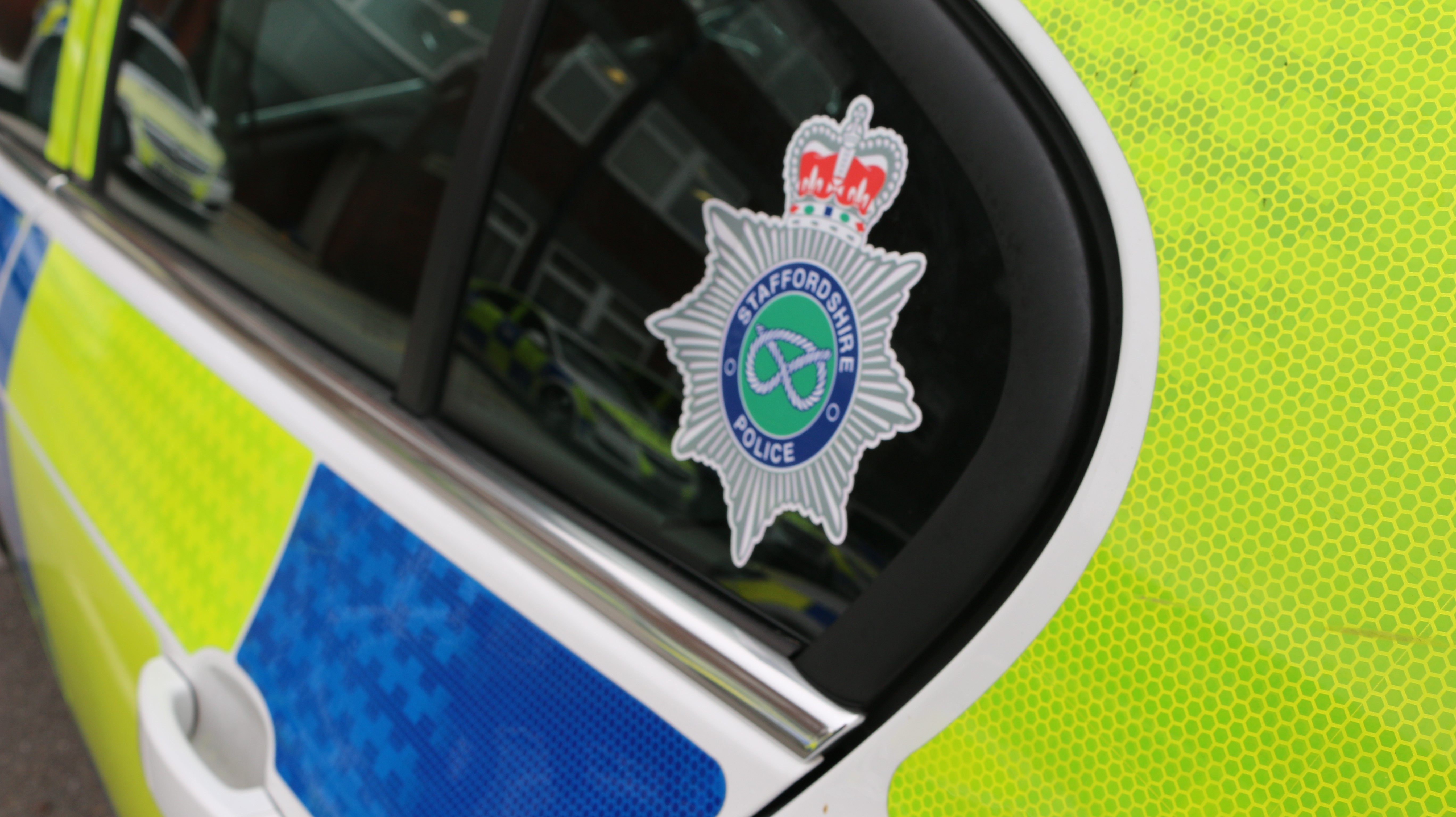 Police car with force crest