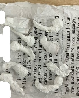 Seized heroin