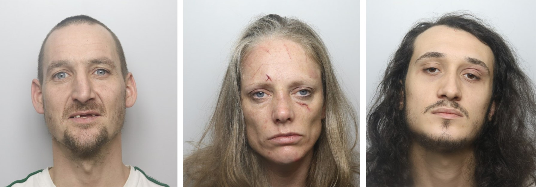 Three jailed