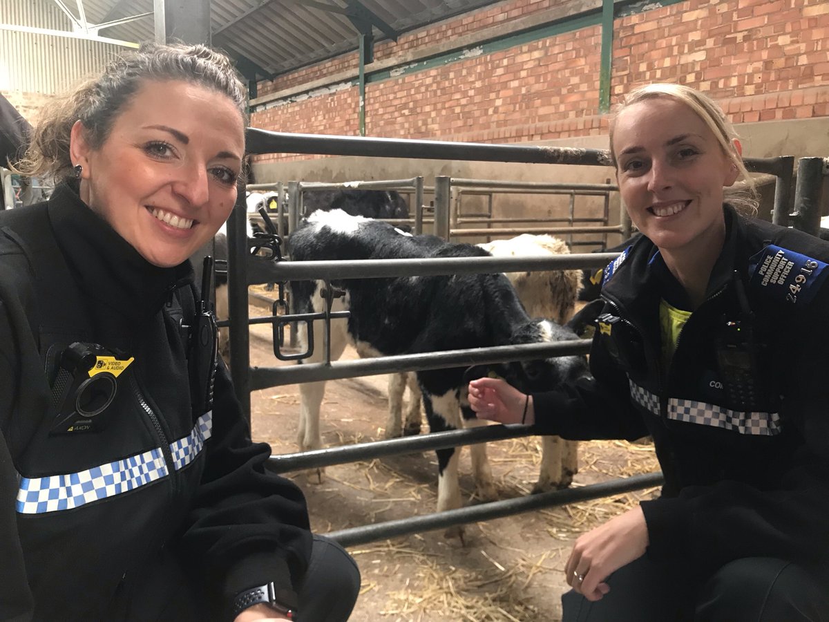PCSOs at farm
