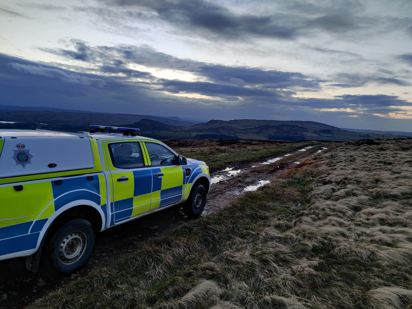 Officers patrolling rural areas