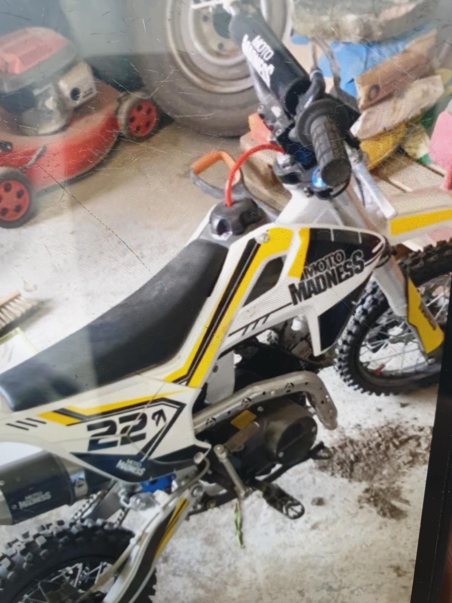 stolen motorcross bike