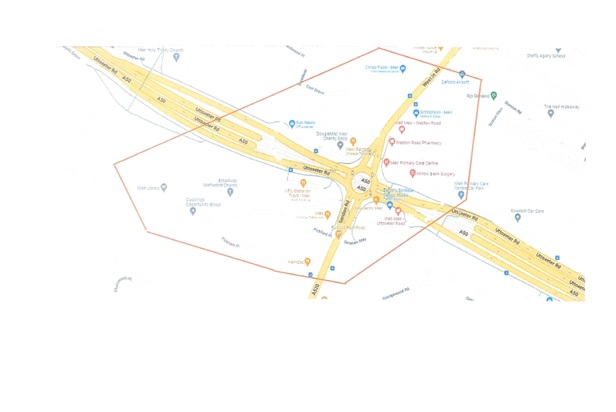 Dispersal order area of Meir 