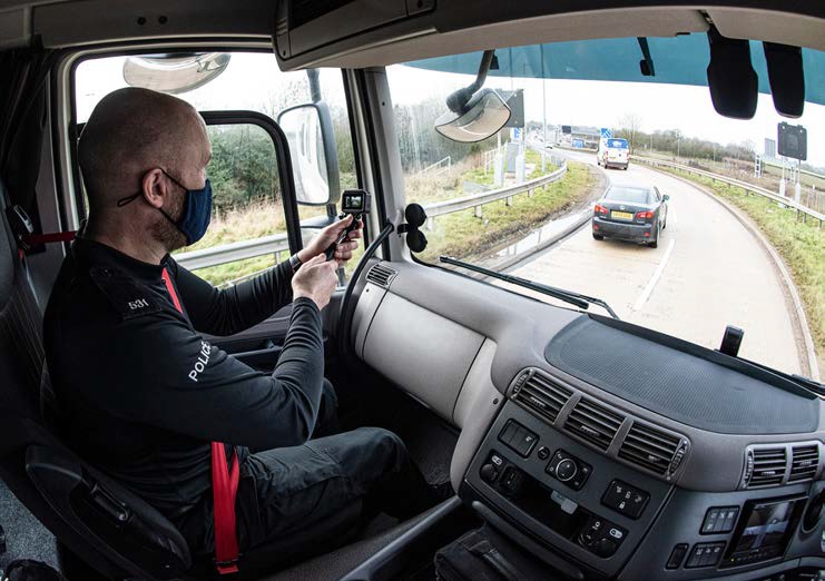 Op Tramline HGV in use