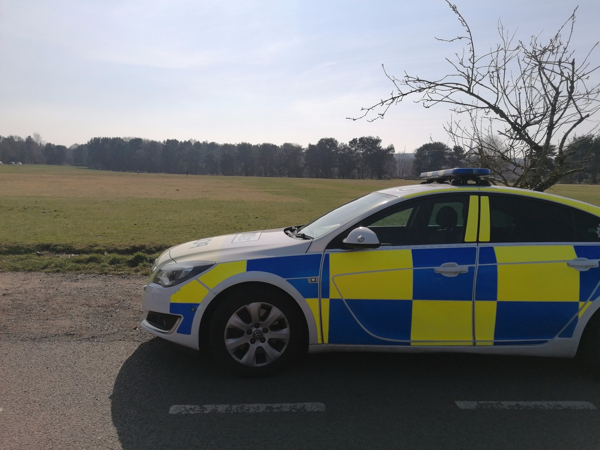 Cannock police car