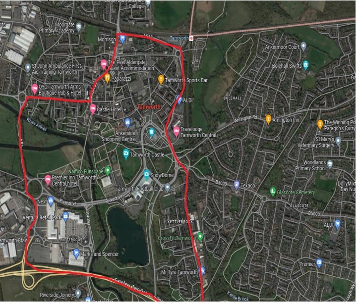 Dispersal order area - Tamworth - 9 Aug 2025