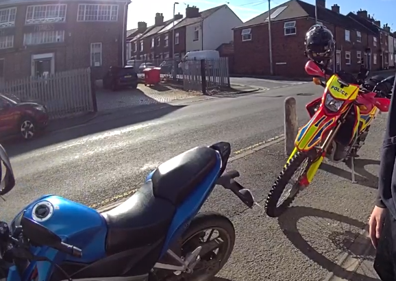 Bike seized