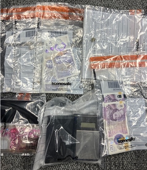 Some of the items seized