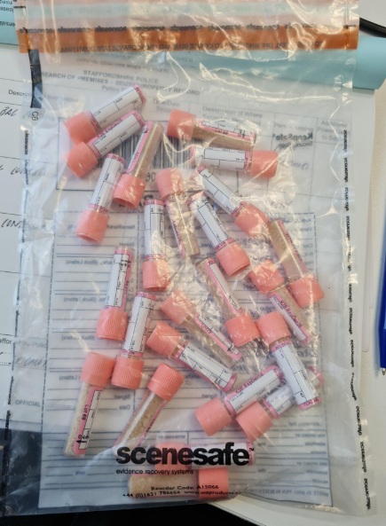 Some of the seized drugs