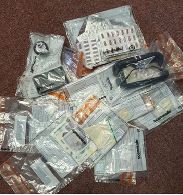 Items seized