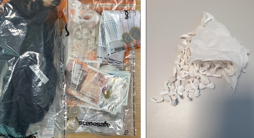 Man jailed for drug offences after spotted dealing | Staffordshire Police