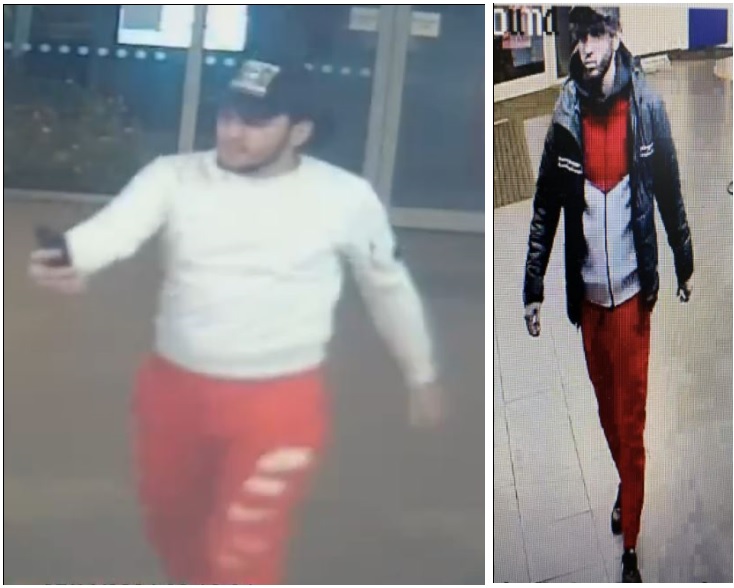 CCTV stills of individuals of interest